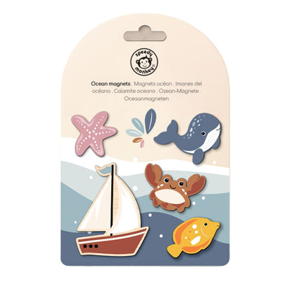 Speedy Monkey Magnets - Ocean