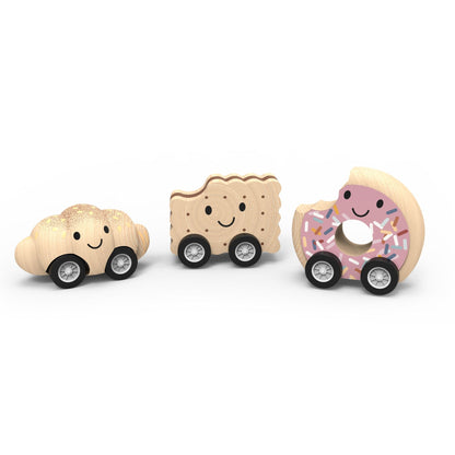 Speedy Monkey Pull Back Toy - Bakery
