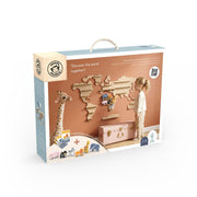 Speedy Monkey World Map Animal Shelf