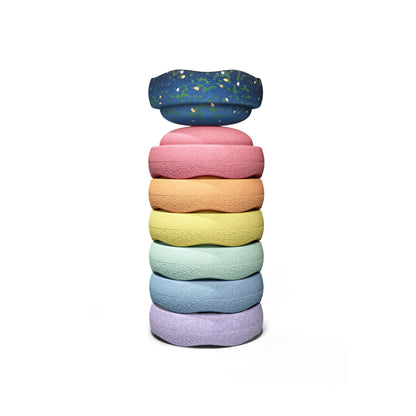 Stapelstein Spring Special Mini Pastel - Set of 7