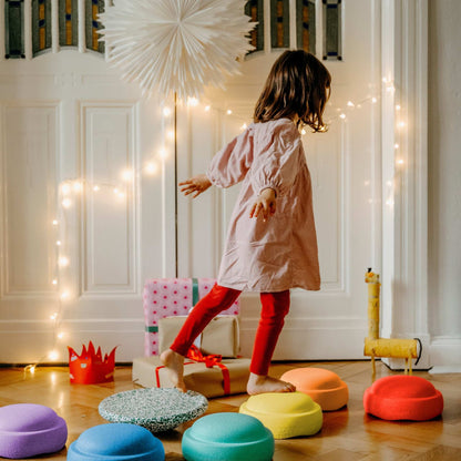 Stapelstein Christmas Stepping Stones 6+1 Set - Rainbow Blush Special