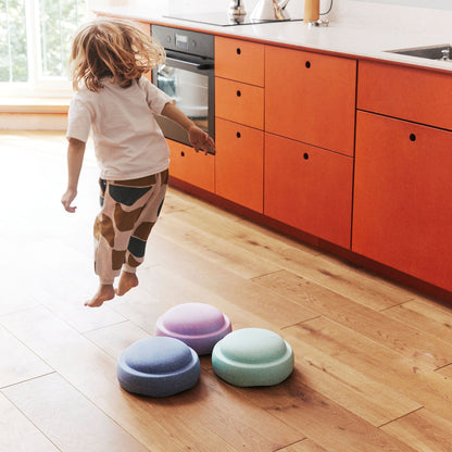 Stapelstein Stepping Stones Set of 3 - Cool Pastel