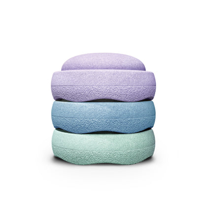 Stapelstein Stepping Stones Set of 3 - Cool Pastel