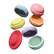 Stapelstein Winter Special Stepping Stones 6+1 Set - Pastel