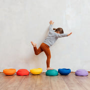 Stapelstein Stepping Stones - Rainbow Set Of 6