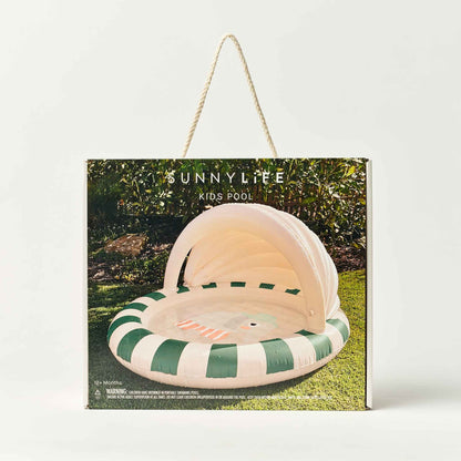 Sunnylife Eli The Elephant Kids Pool - Grey