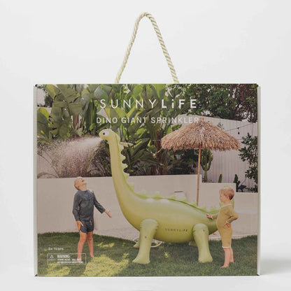 Sunnylife Into The Wild Dino Giant Sprinkler - Khaki