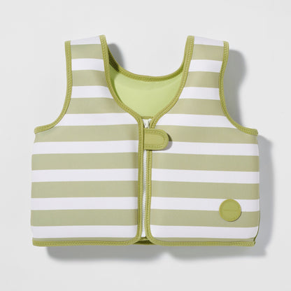 Sunnylife Into The Wild Kids Swim Vest - Khaki