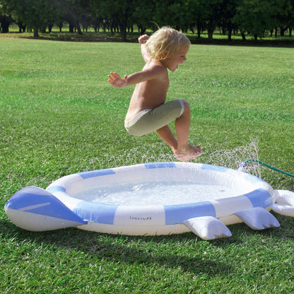 Sunnylife Into The Wild Sprinkler Mat - Blue