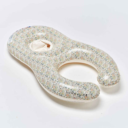 Sunnylife Into The Garden Float Together Baby Seat - Ditsy Floral