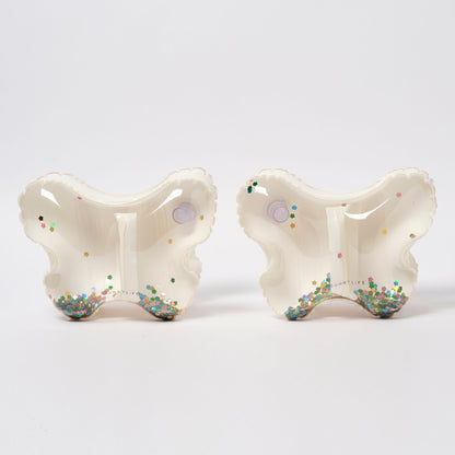 Sunnylife Kids Inflatable Arm Bands - Cotton Candy Glitter