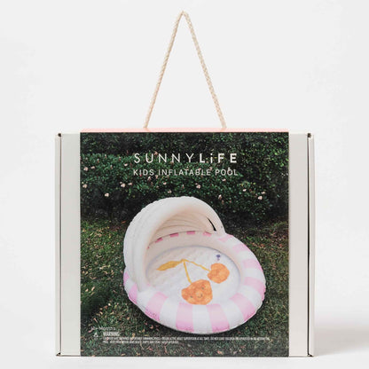 Sunnylife Kids Inflatable Pool - Cotton Candy Cherry