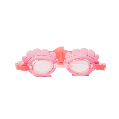 Sunnylife Melody The Mermaid Mini Swim Goggles - Neon Strawberry
