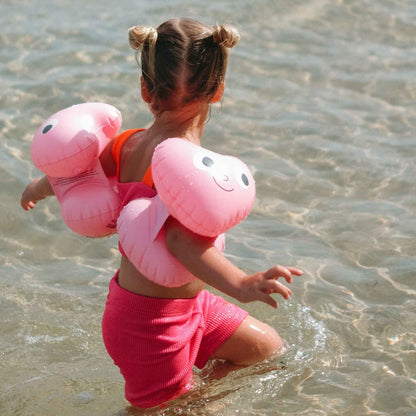 Sunnylife Poppy The Peach Inflatable Arm Bands - Pink