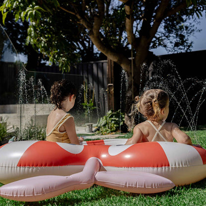 Sunnylife Poppy The Peach Sprinkler Mat - Multi