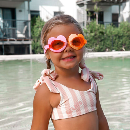 Sunnylife Poppy The Peach Swimming Goggles - Multi