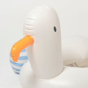 Sunnylife Sammy The Seagull Inflatable Pool Ring - Blue Stripe