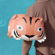 Sunnylife Tino The Tiger Inflatable Arm Bands - Clay