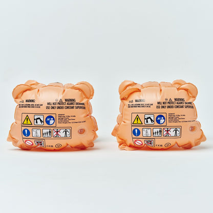 Sunnylife Tino The Tiger Inflatable Arm Bands - Clay