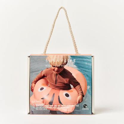 Sunnylife Tino The Tiger Kiddy Float - Clay