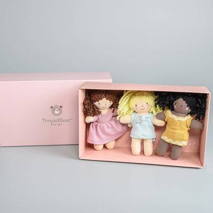 ThreadBear Design Mini Dolls Gift Set