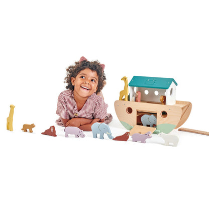 Tender Leaf Wooden Noah's Ark