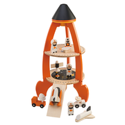 Tender Leaf Wooden Cosmic Rocket Playset