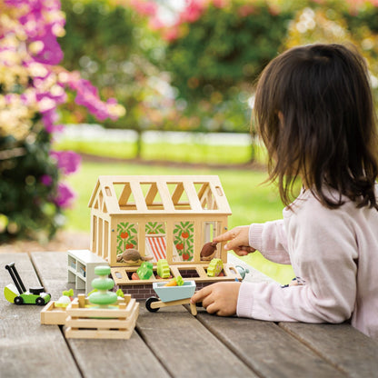 Tender Leaf Greenhouse and Garden Set