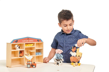Tender Leaf 13 Farmyard Animals Set