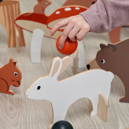 Tender Leaf Woodland Indoor Croquet Set