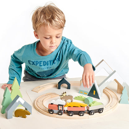 Tender Leaf Treetops Train Set