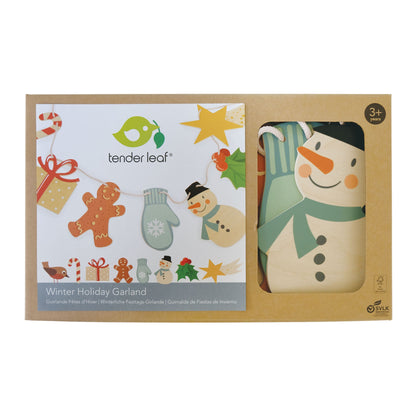 ThreadBear Design Winter Holiday Bunting