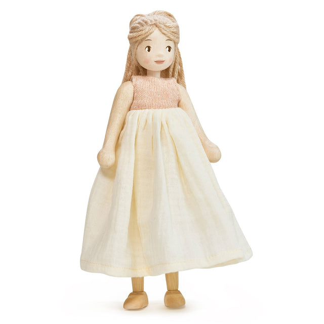 Tender Leaf Wooden Doll - Fearne