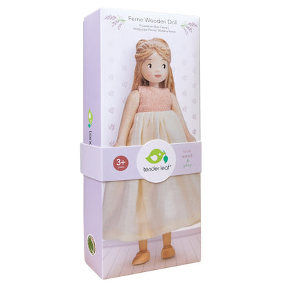 Tender Leaf Wooden Doll - Fearne