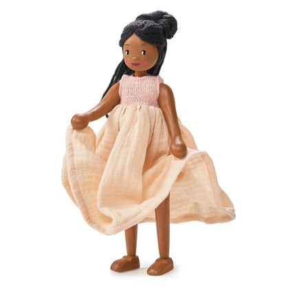 Tender Leaf Wooden Doll - Lola