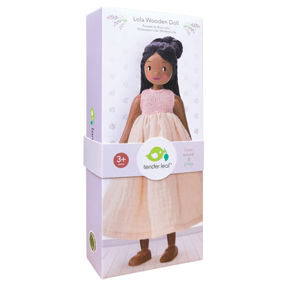 Tender Leaf Wooden Doll - Lola