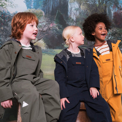 Toastie All Season Waterproof Dungarees - Marine Navy