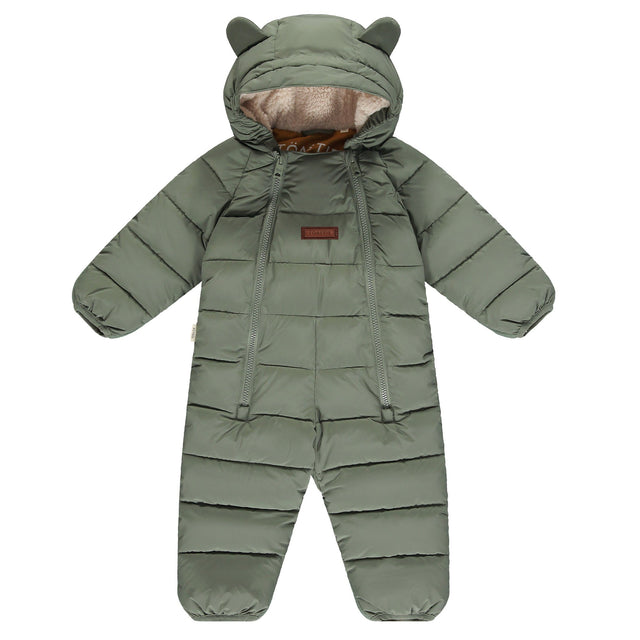 Toastie Quilted Snowsuit - Sage
