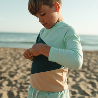 Toastie UV Protector Swim Top - Palm Green