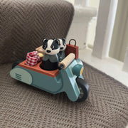 Tender Leaf Badger Picnic Motorbike Ride