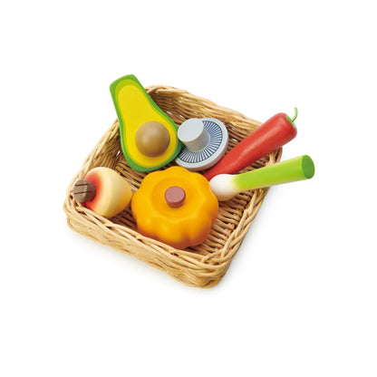 Tender Leaf Toys Food Basket Bundle