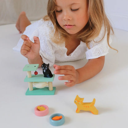 Tender Leaf Pet Cats Set