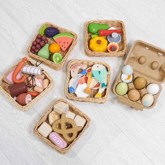 Tender Leaf Toys Food Basket Bundle