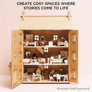 Le Toy Van The Grand Natural Wooden Dolls House