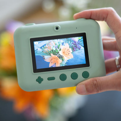 Zoofamily Zoo Print Digitial Camera - Dino Green