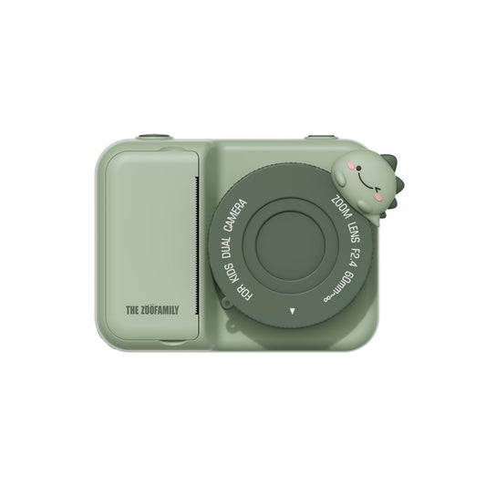 Zoofamily Zoo Print Digitial Camera - Dino Green