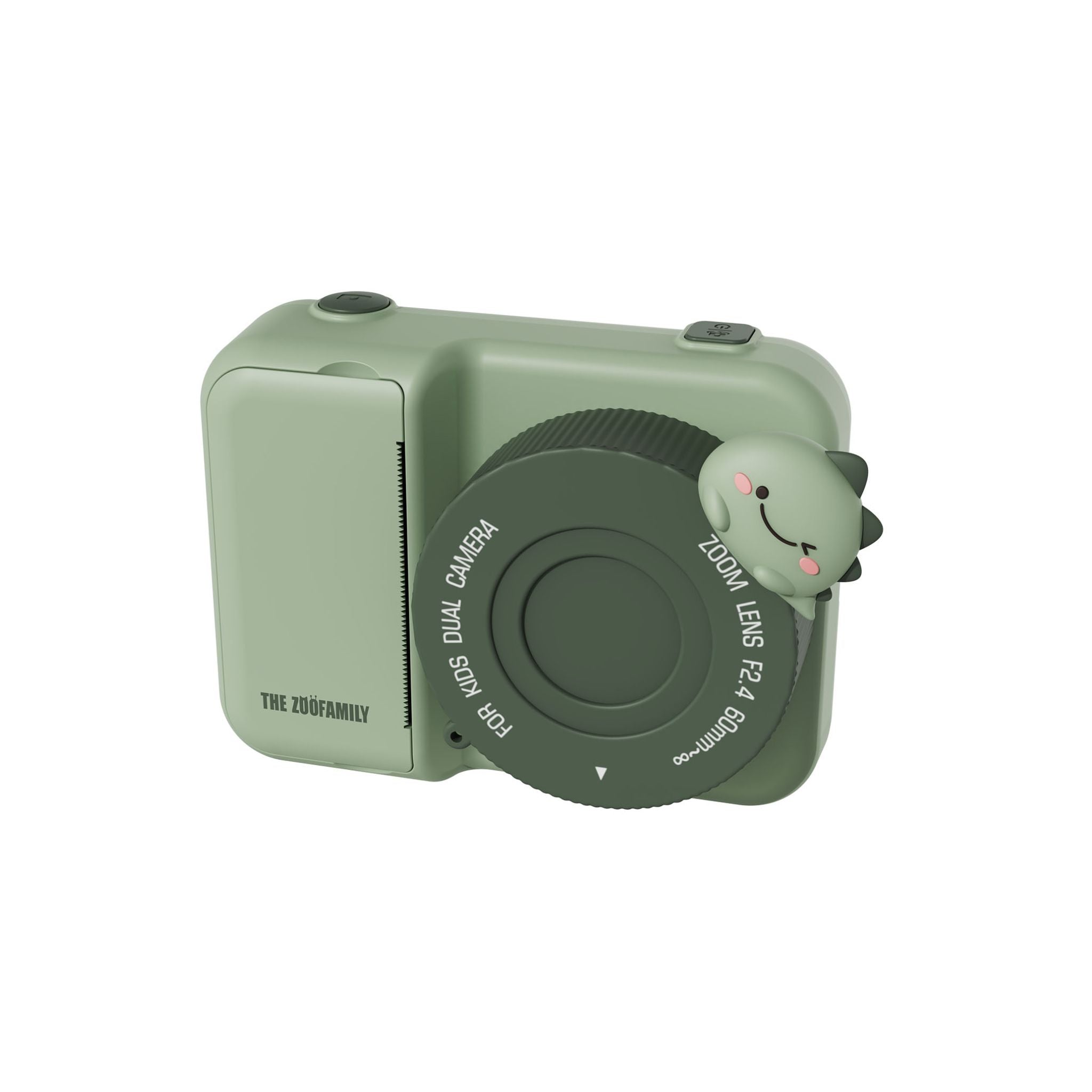 The Zoofamily Zoo Print Digital Camera - Dino Green | Scandiborn