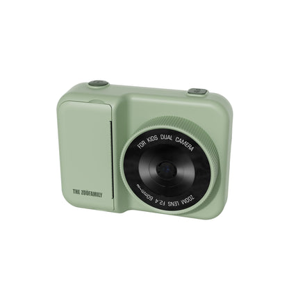 Zoofamily Zoo Print Digitial Camera - Dino Green