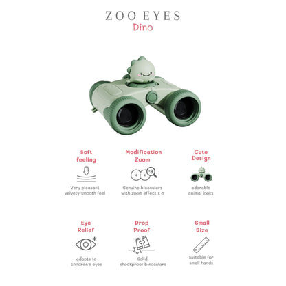 The Zoofamily Zoo Eyes Binoculars - Dino