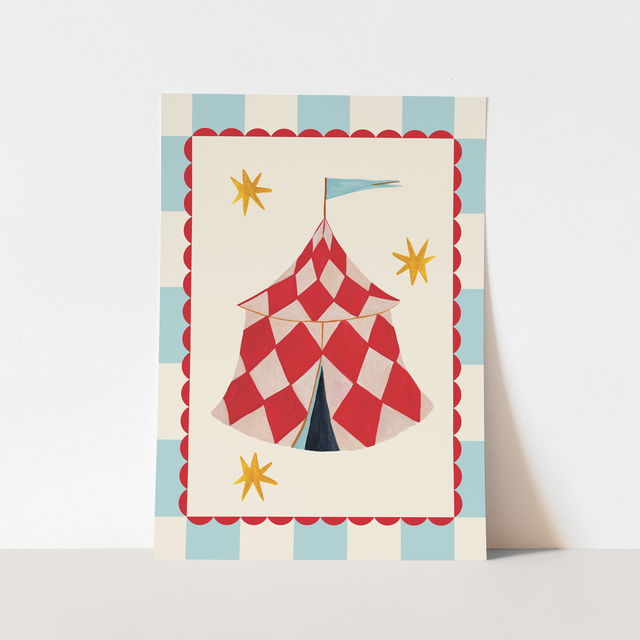 Kid of the Village The Big Top Fine Art Print